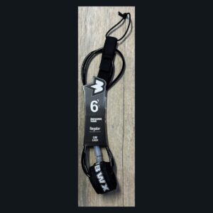 Leash Banana Wax 6' Regular — Preto